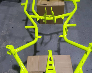 Powder Coated ATV Chassis and Frame
