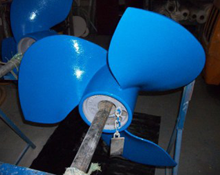 Powder Coated Boat Parts