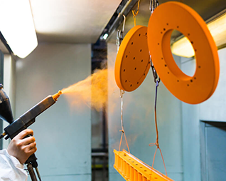 Powder Coated Infrustructure Steel