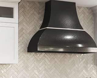 Powder Coated Kitchen Stove Hoods