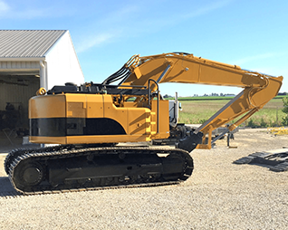 Powder Coated Large Construction Equipment