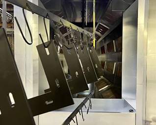 Powder Coated Steel Fabrication