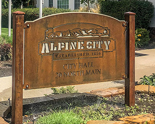 Sandblasted Aluminum Sign Restoration Services in Kansas and MO