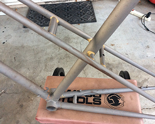 Sandblasting Aluminum Bike Frame Services in KC, MO