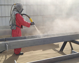 Sandblasting Steel Beam Services in KC, MO