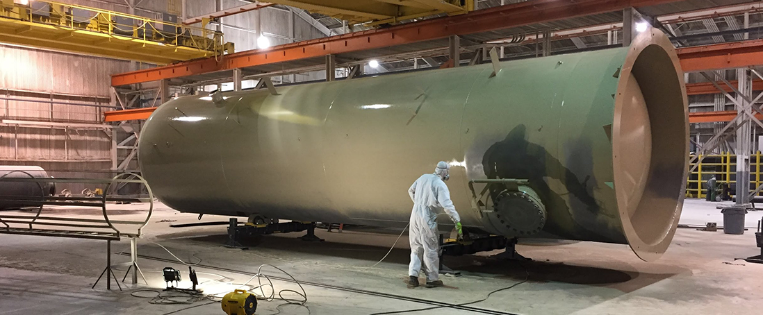 Sandblasting Large Metal Tank and Vessel Services in KC, MO