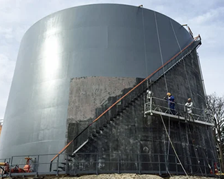 Sandblasting Large Outdoor Tank Services in Kansas and MO