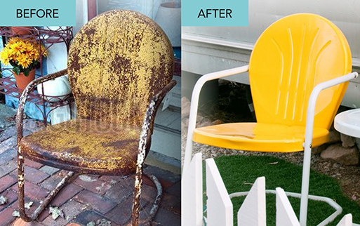 Sandblasting Lawn Chair Services in Kansas City, MO
