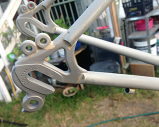 Sandblasting Metal Bicycle Frames Services in KC and Kansas
