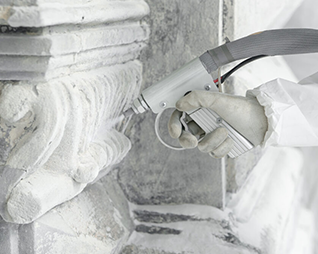 Sand Blasting Outdoor Architecture in KC, MO