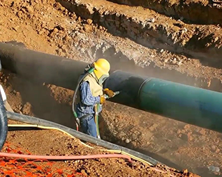 Sandblasting Gas Line Pipe Services in KC, MO
